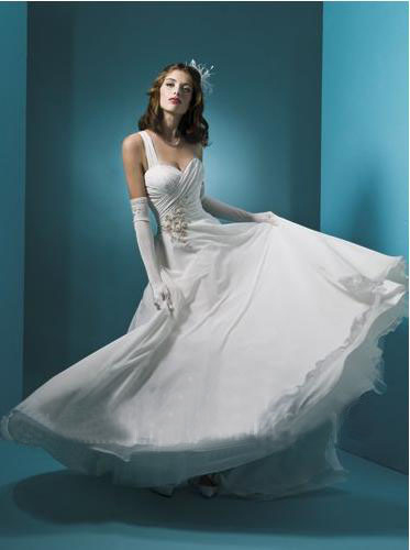 Orifashion HandmadeSexy One Shouder Bridal Gown / Wedding Dress